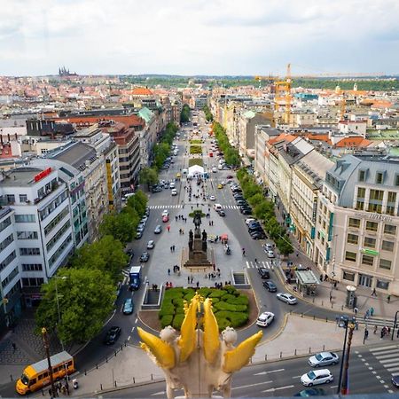 Wenceslas Square Apartment 150 M2 Прага Екстериор снимка